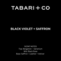 BLACK VIOLET + SAFFRON