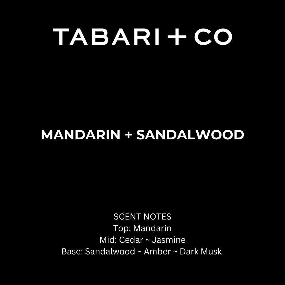MANDARIN + SANDALWOOD