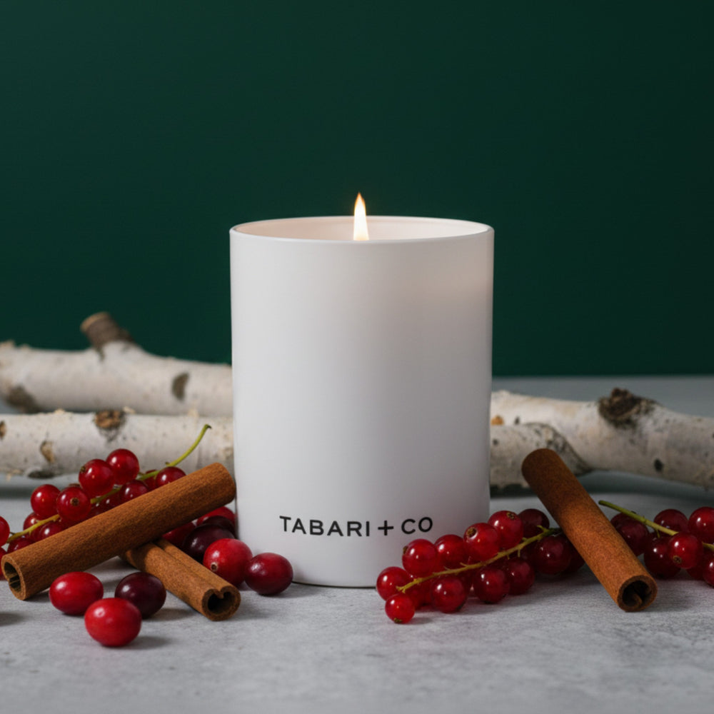 CRANBERRY + WHITE BIRCH